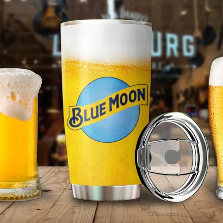 Blue Moon Beer Lovers Style Tumbler Cup BLB180624A02BM
