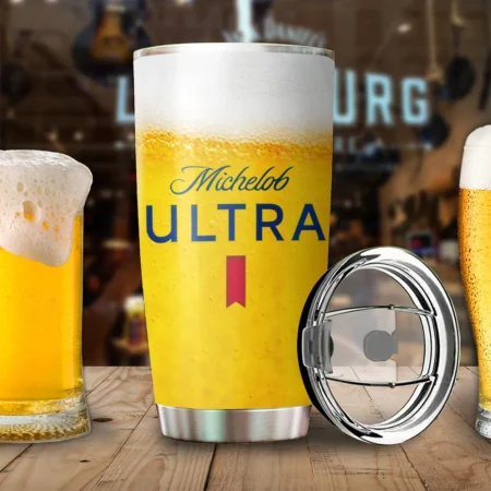 Michelob Ultra Beer Lovers Style Tumbler Cup BLB180624A02MU