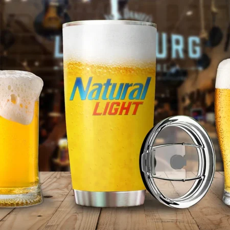 Natural Light Beer Lovers Style Tumbler Cup BLB180624A02NL