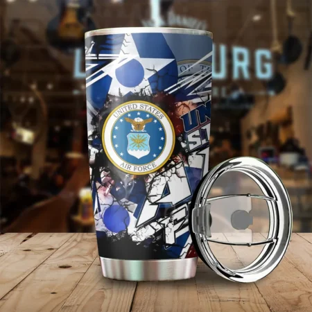 United States Armed Forces U.S. Air Force Veterans Tumbler Cup