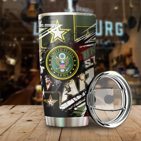 United States Armed Forces U.S. Army Veterans Tumbler Cup