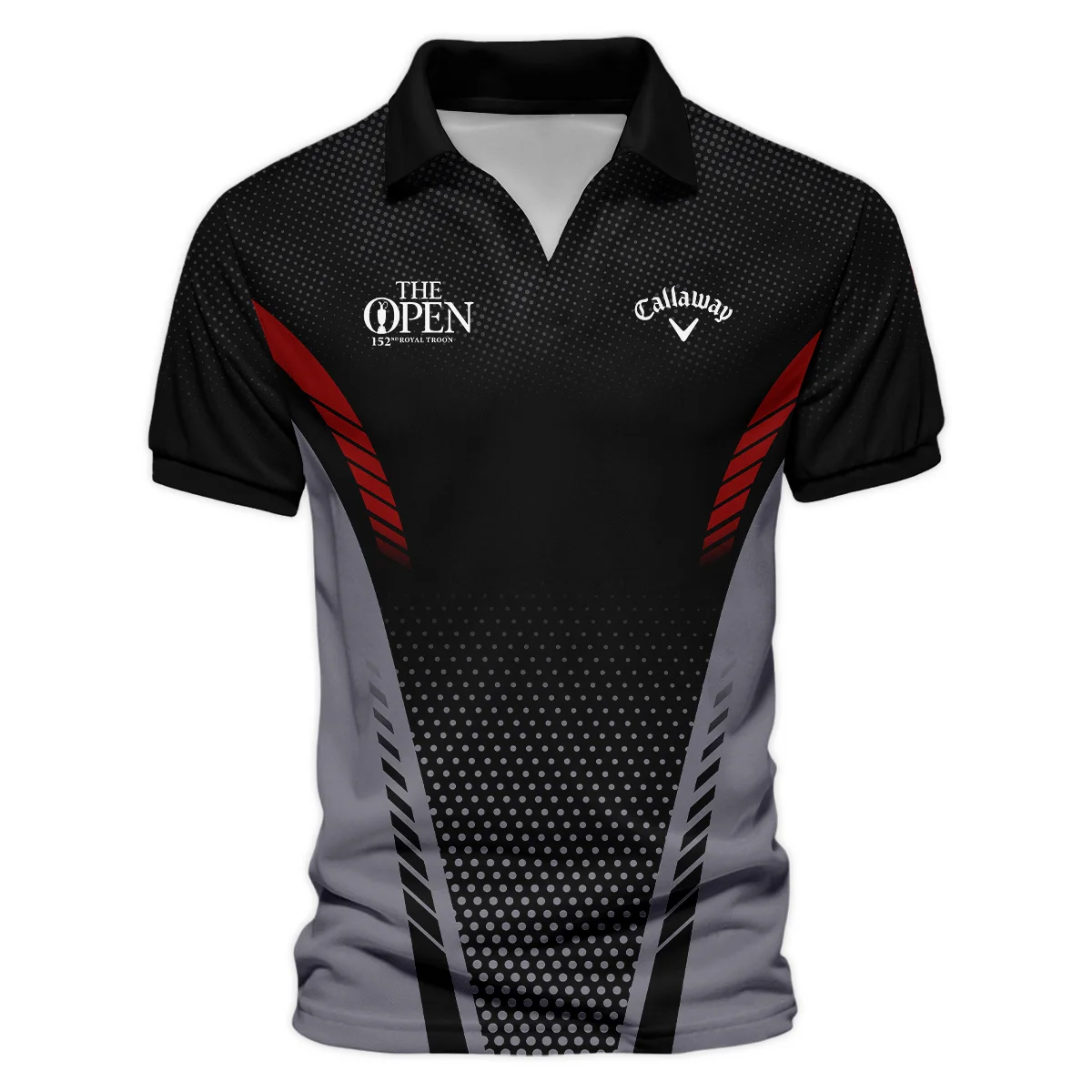 Golf Sport Style 152nd Open Championship Callaway Vneck Polo Shirt All Over Prints  QTTOP250624A1CLWZVPL