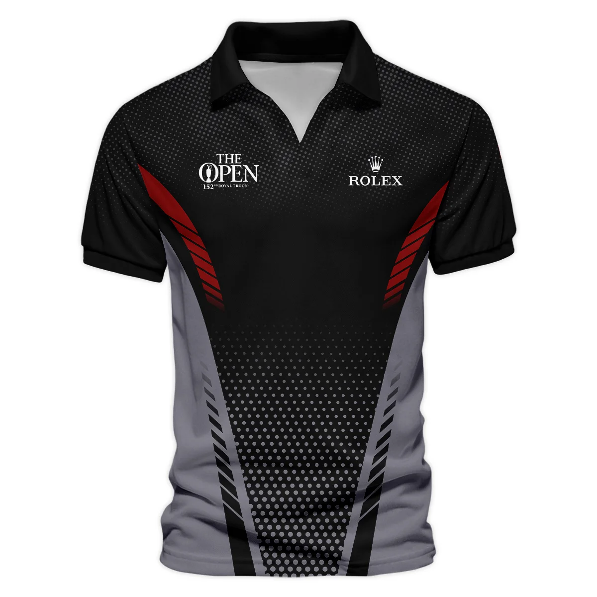 Golf Sport Style 152nd Open Championship Rolex Vneck Polo Shirt All Over Prints  QTTOP250624A1ROXZVPL