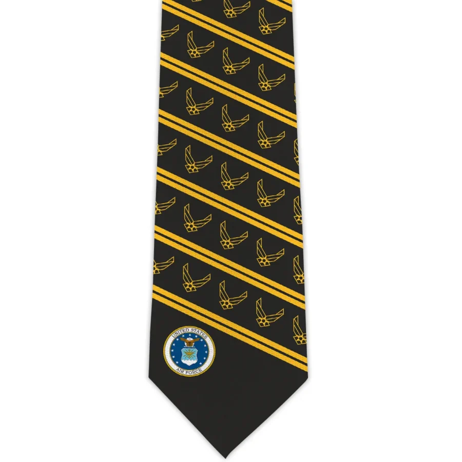 United States Armed Forces Classic Necktie U.S. Air Force Two Sides Print Gifts