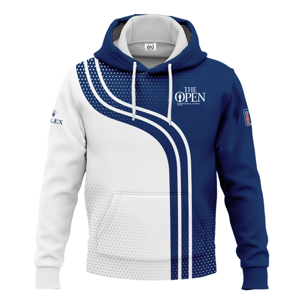 Golf Blue Mix White Sport 152nd Open Championship Pinehurst Rolex Sleeveless Jacket All Over Prints QTTOP1806A1ROXSJK
