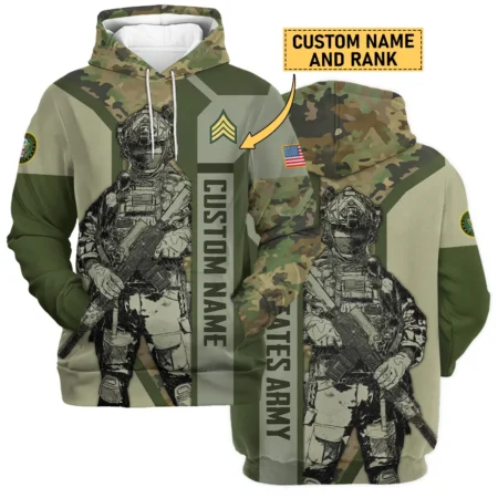 Custom Rank And Name U.S. Air Force Veterans Oversized Hawaiian Shirt All Over Prints Gift Loves