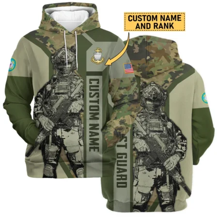 Custom Rank And Name U.S. Marine Corps Veterans Premium T-Shirt All Over Prints Gift Loves