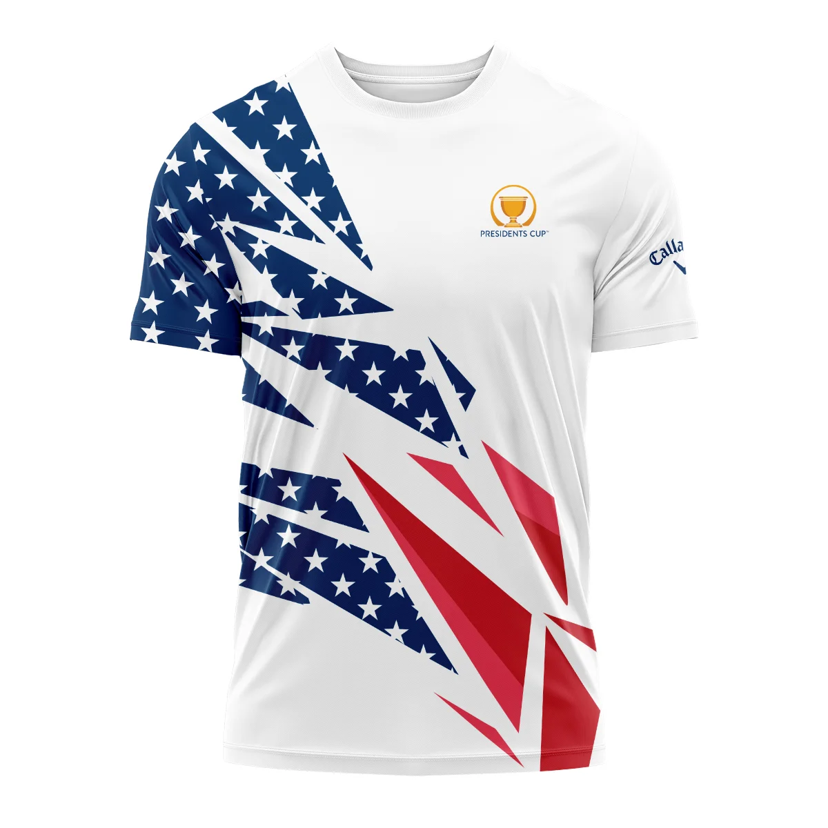 Flag American Cup Presidents Cup Callaway Performance T-Shirt All Over Prints QTPR2606A1CLWTS