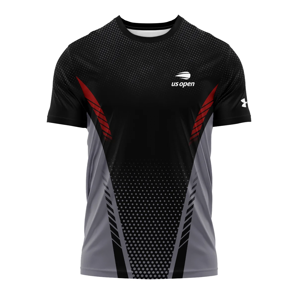 Sport Under Armour US Open Tennis Performance Quarter Zip Sweatshirt With Pockets All Over Prints QTUST2506A1UAQZS