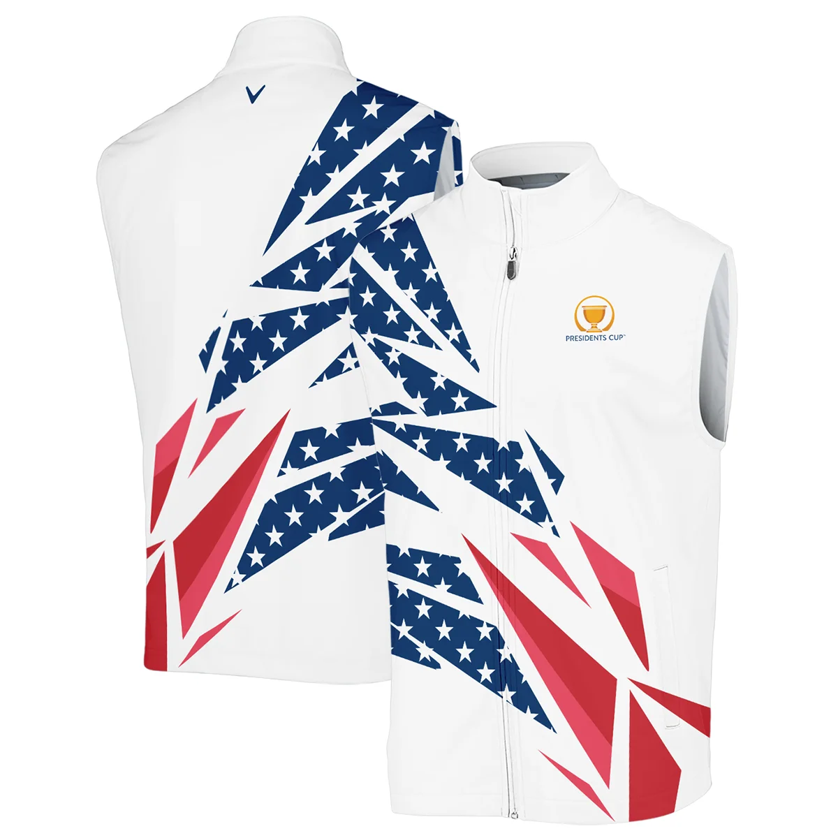 Flag American Cup Presidents Cup Callaway Zipper Hoodie Shirt All Over Prints QTPR2606A1CLWZHD