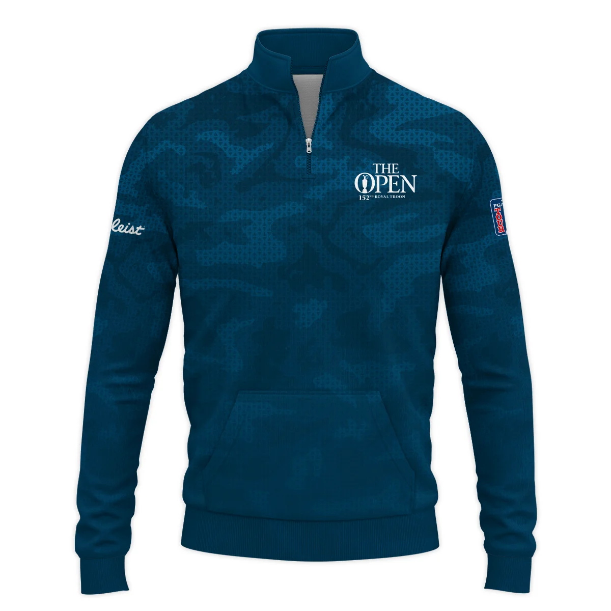 Titleist 152nd Open Championship Dark Blue Abstract Background Hoodie Shirt All Over Prints HOTOP260624A02TLHD