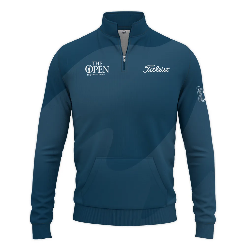 Golf Blue Mix White Sport 152nd Open Championship Pinehurst Titleist Zipper Hoodie Shirt All Over Prints QTTOP206A1TLZHD