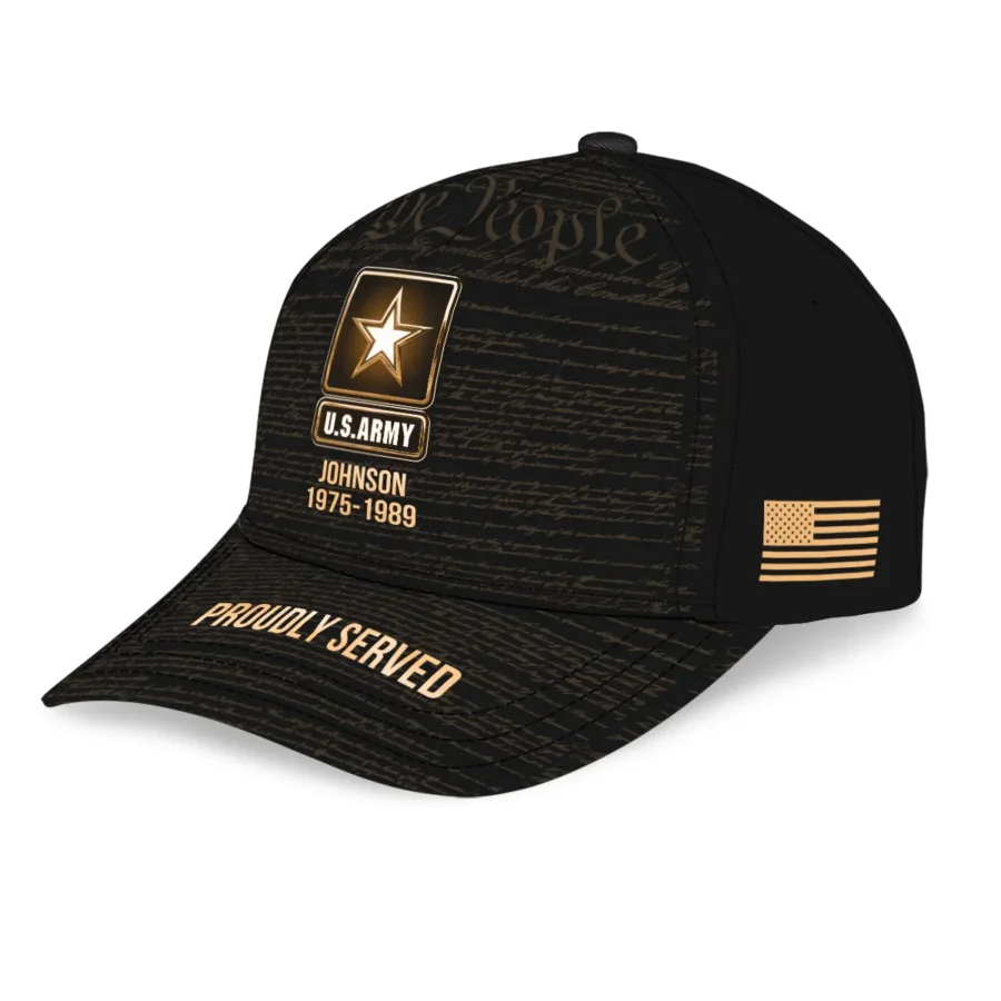 Personalized Gift U.S. Army All over Print Cap