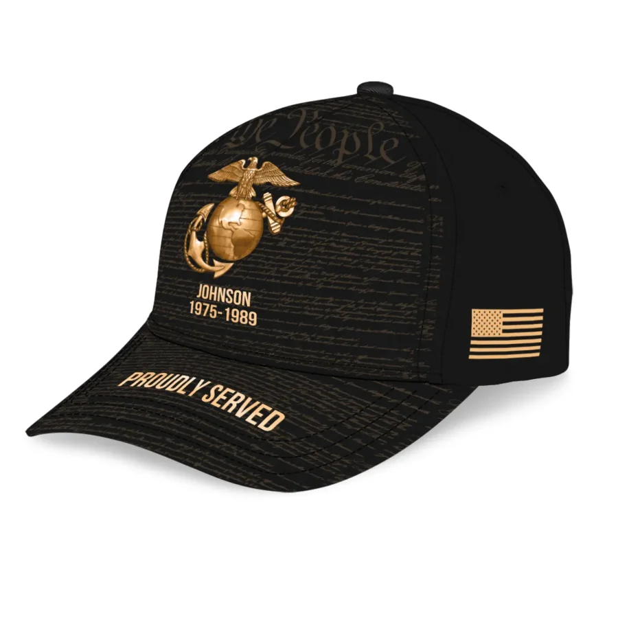 Personalized Gift U.S. Marine Corps All over Print Cap