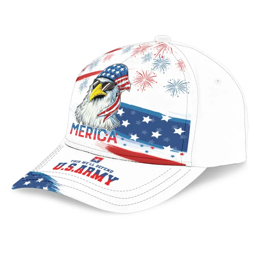 Independence Day Gift U.S. Army All over Print Cap