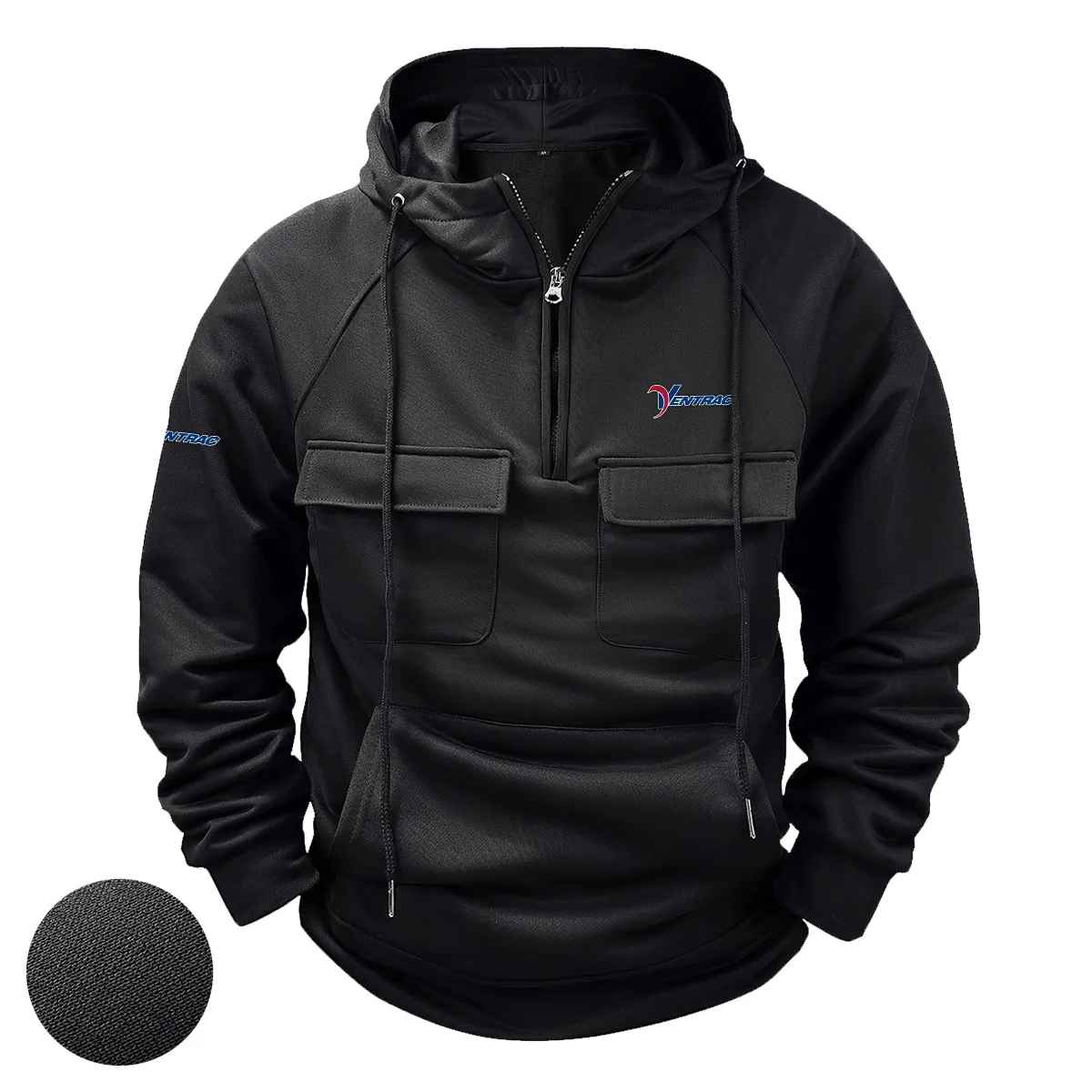 Special Release Farmer x Ventrac Tractor Tactical Quarter Zip Hoodie BLF150724A43