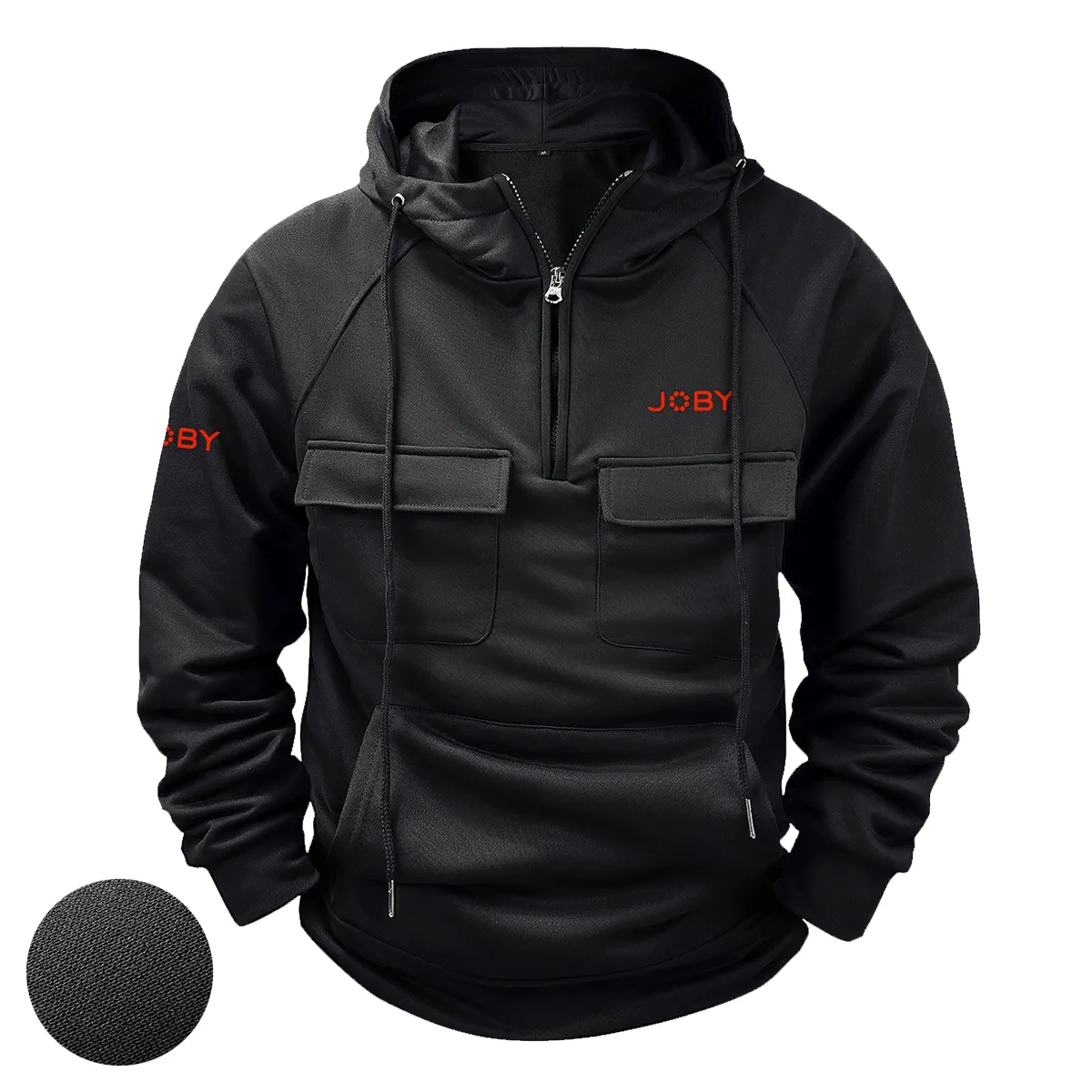 Special Release Nature Photography x Joby Brand Tactical Quarter Zip Hoodie BLNP170724A1JB