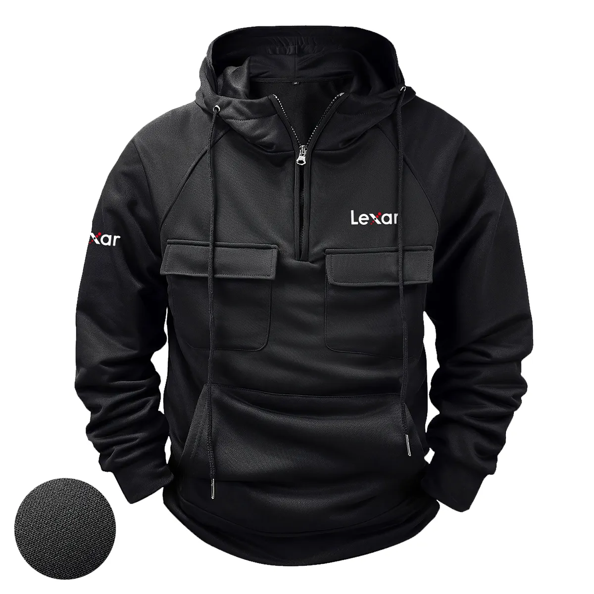 Special Release Nature Photography x Lexar Brand Tactical Quarter Zip Hoodie BLNP170724A1LX