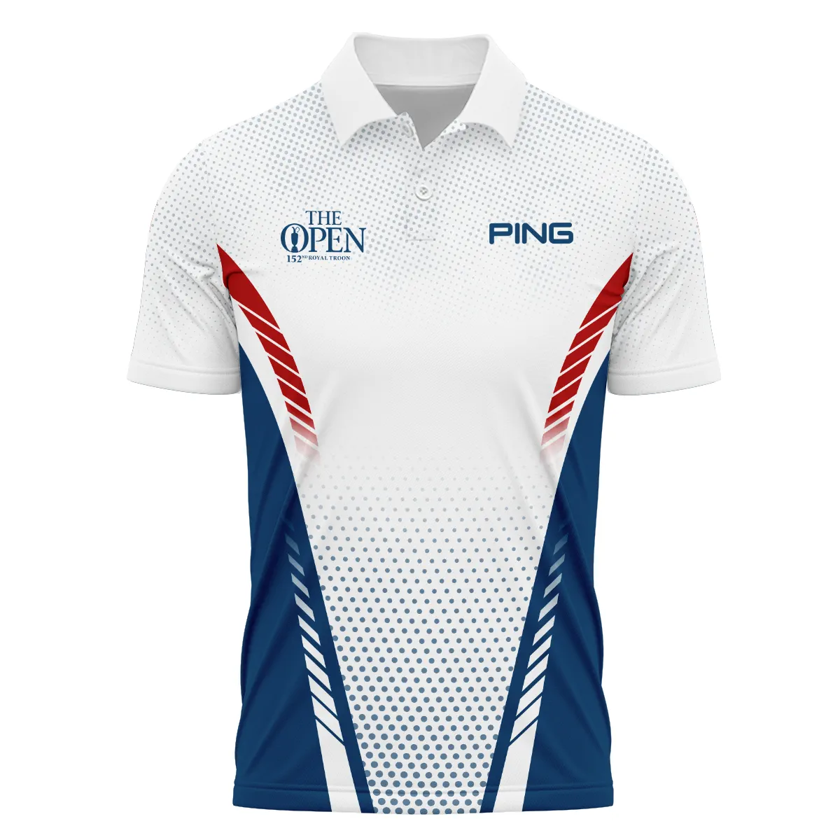 Special Release Blue Red White Us Flag Ping 152nd Open Championship Polo Shirt All Over Prints BLTOP090724A1PIPL