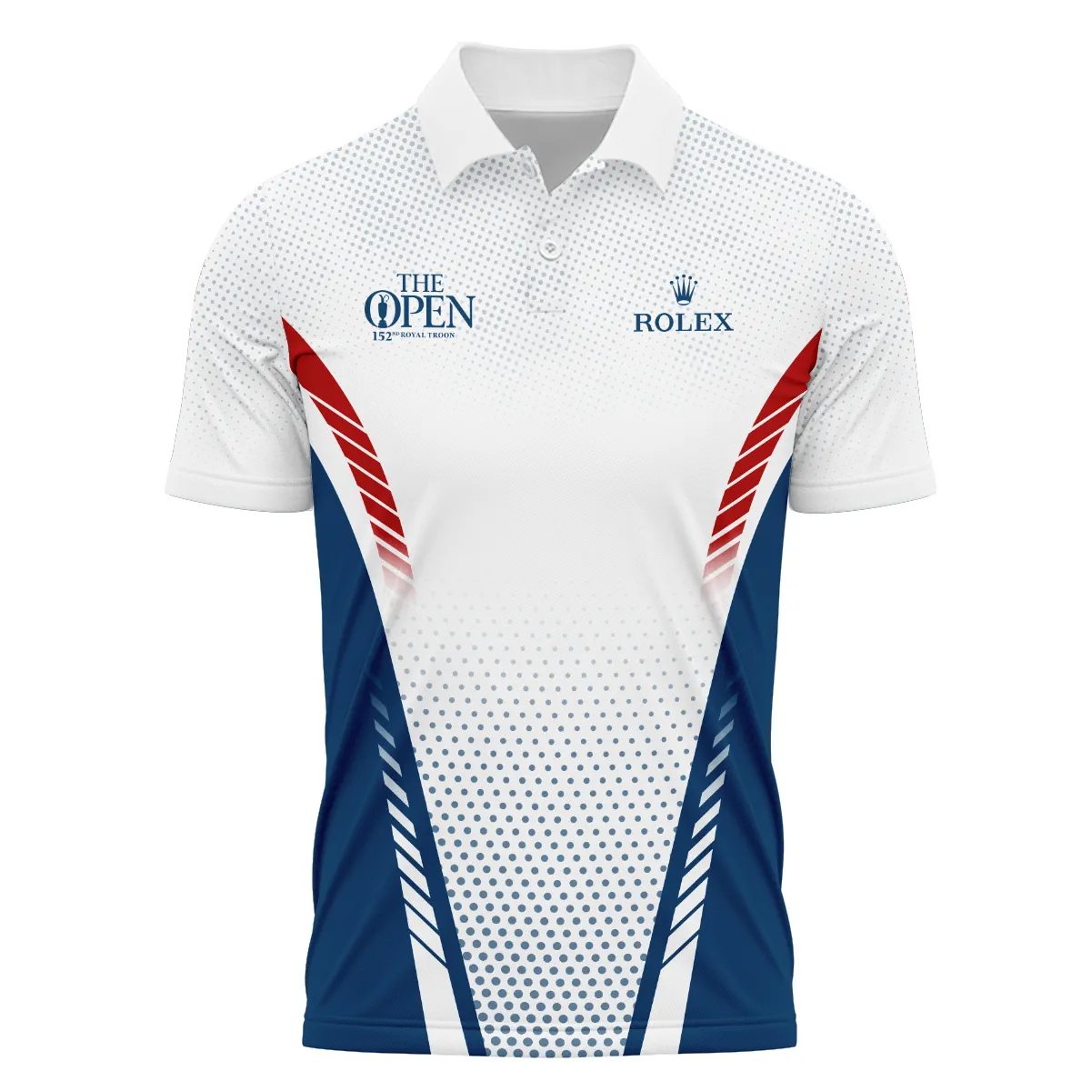 Special Release Blue Red White Us Flag Rolex 152nd Open Championship Polo Shirt All Over Prints BLTOP090724A1ROXPL