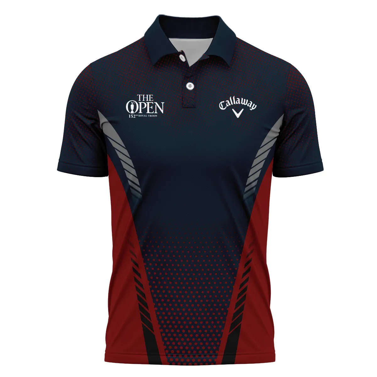 Special Release Dark Blue Red Callaway 152nd Open Championship Polo Shirt All Over Prints BLTOP090724A2CLWPL