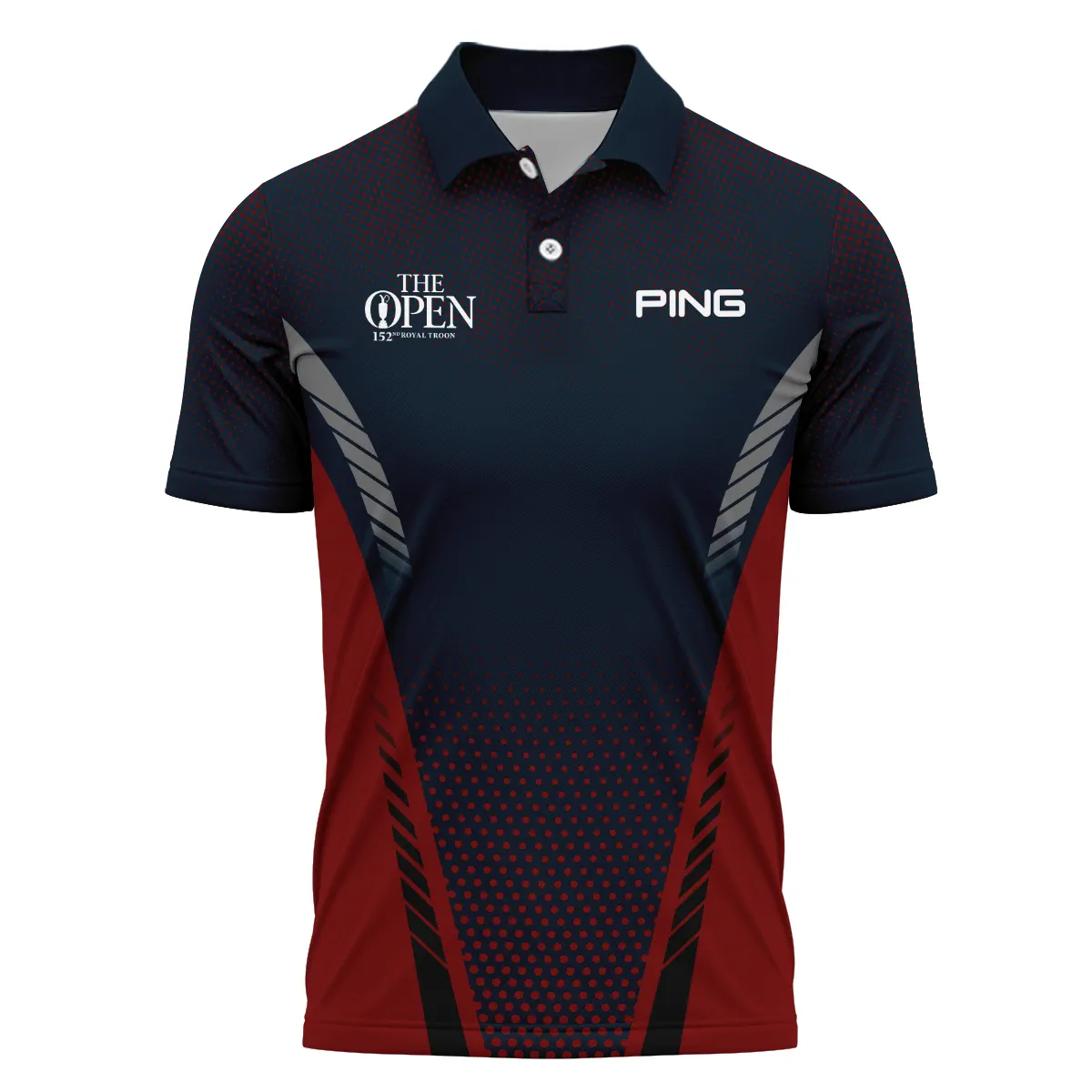 Special Release Dark Blue Red Ping 152nd Open Championship Polo Shirt All Over Prints BLTOP090724A2PIPL