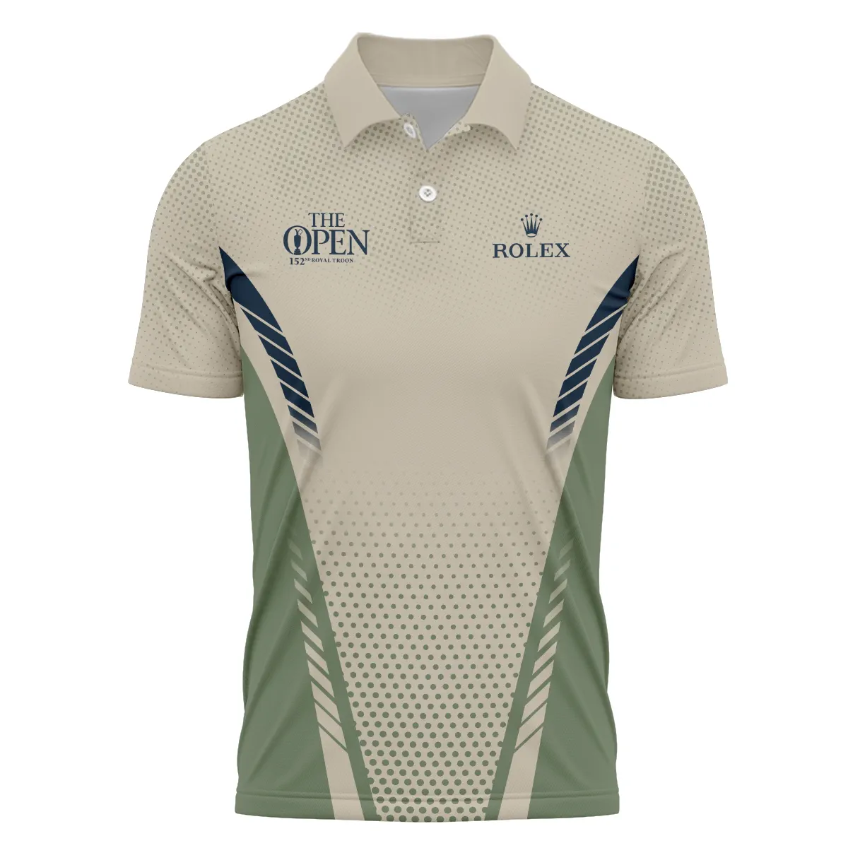 Special Release Tan Green Rolex 152nd Open Championship Polo Shirt All Over Prints BLTOP090724A3ROXPL