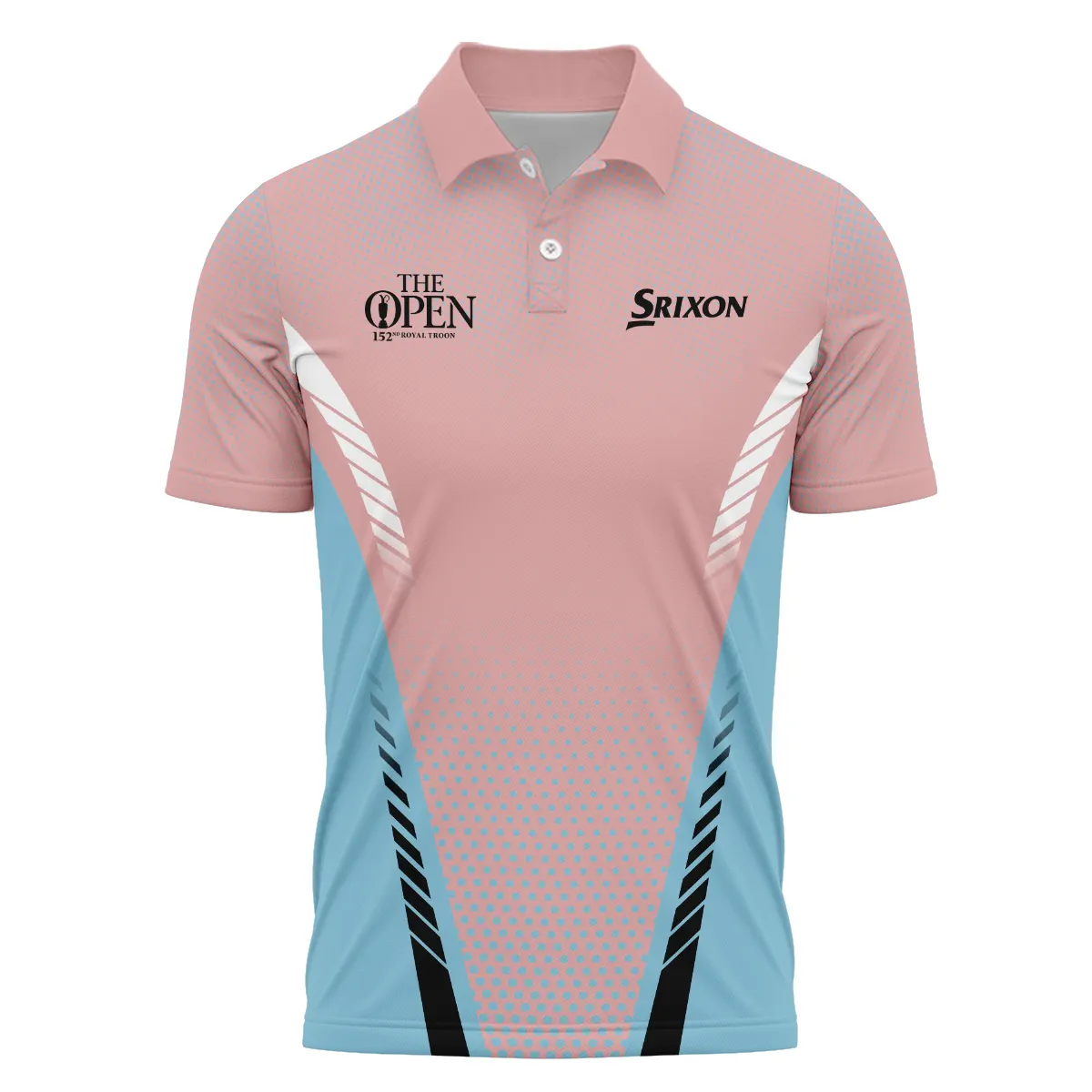 Special Release Pink Light Blue Srixon Golf 152nd Open Championship Polo Shirt All Over Prints BLTOP090724A4SRIPL