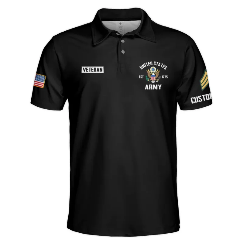 Dont Mess With America Veteran U.S. Army Apparel All Over Prints BLVTR240724A1AM - Polo Shirt