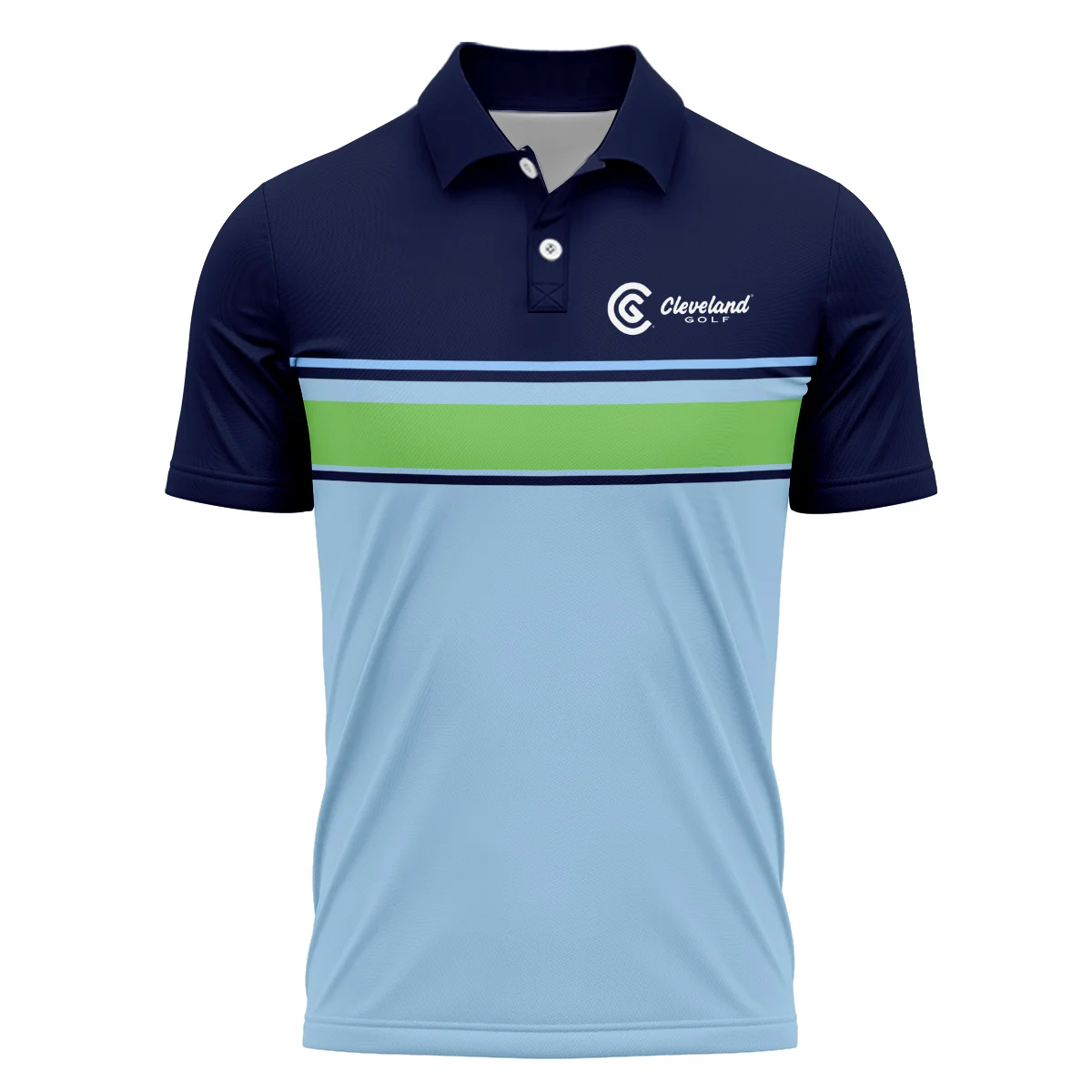 Brand Cleveland Golf Men Polo Shirt All Over Prints HOBR050724A01CLEPL