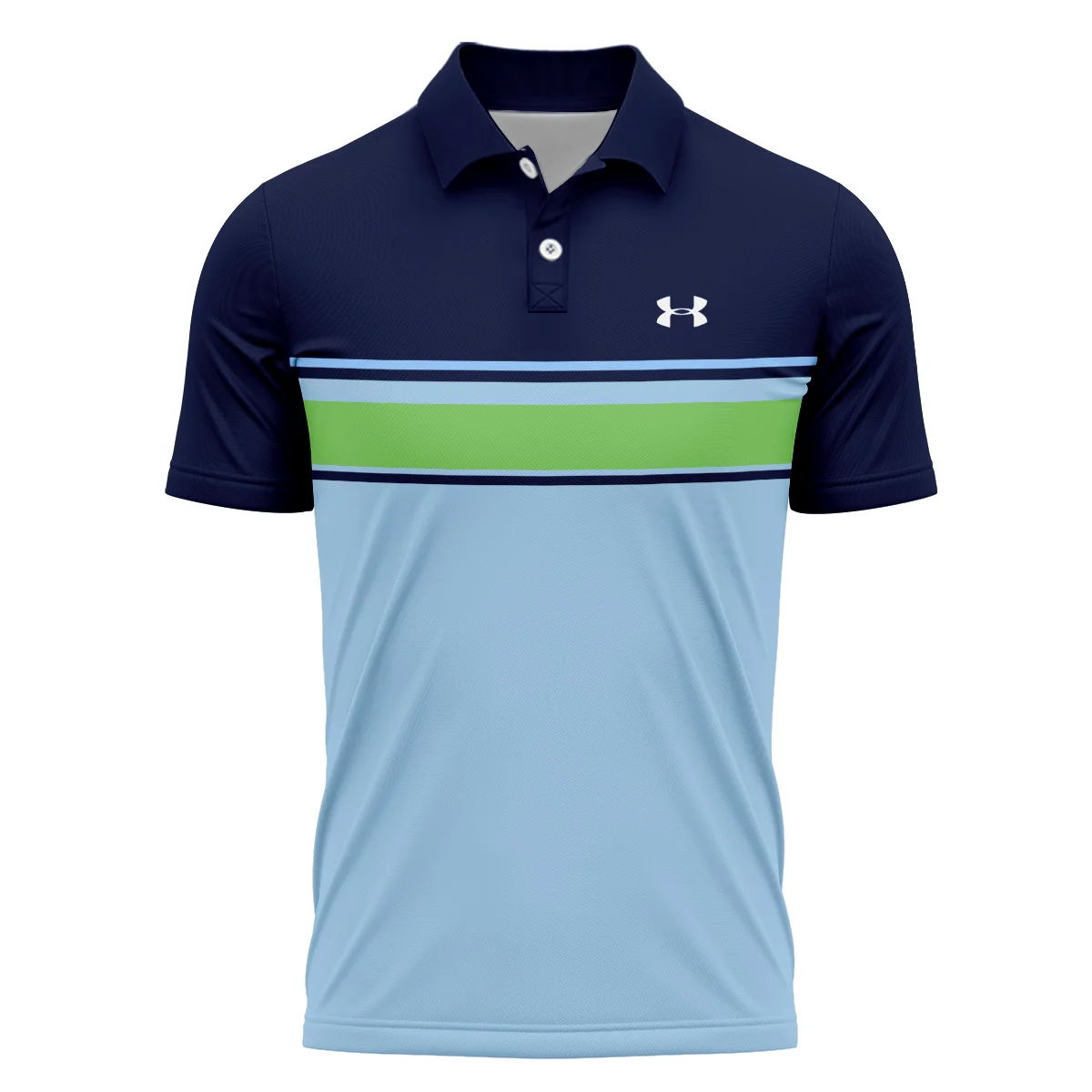 Brand Under Armour Men Polo Shirt All Over Prints HOBR050724A01UAPL