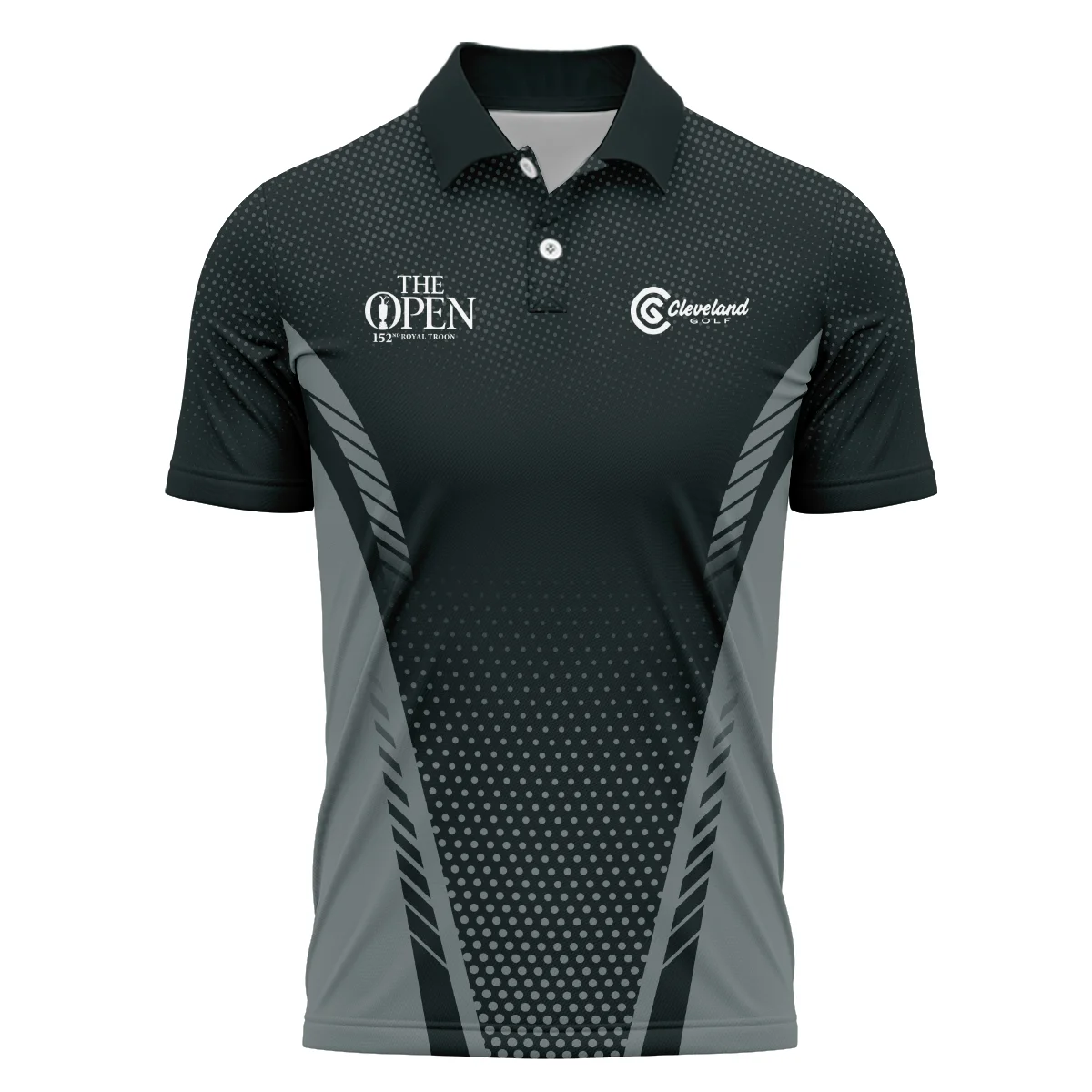 Golf Sport Dark Green Color Cleveland Golf Golf 152nd Open Championship Polo Shirt All Over Prints QTTOP090724A1CLPL