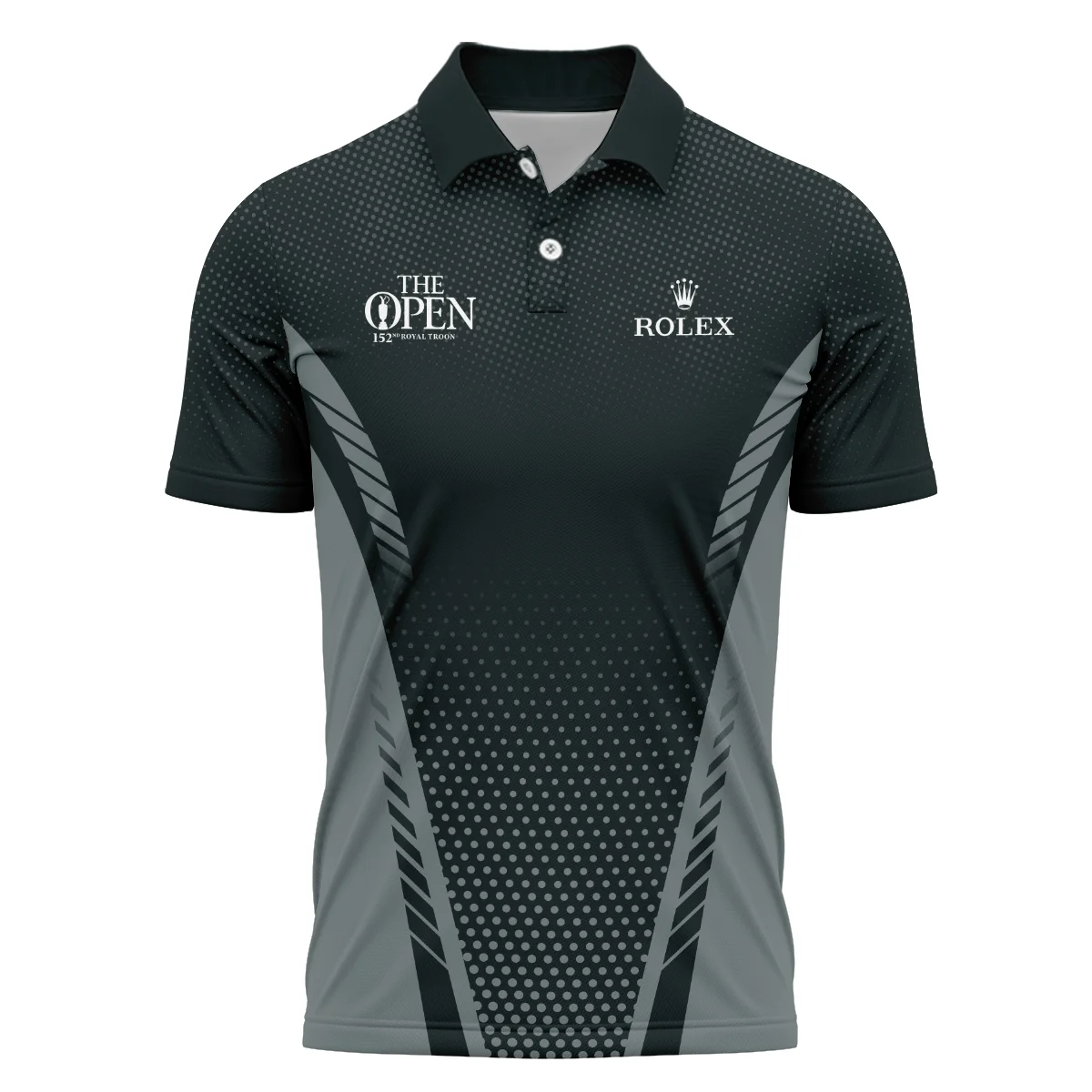 Golf Sport Dark Green Color Rolex 152nd Open Championship Polo Shirt All Over Prints QTTOP090724A1ROXPL