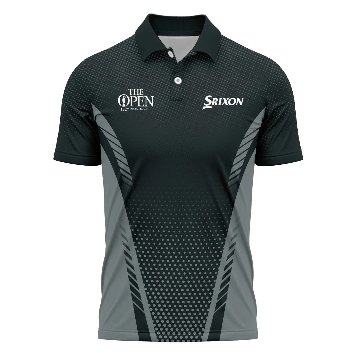 Golf Sport Dark Green Color Srixon Golf 152nd Open Championship Polo Shirt All Over Prints QTTOP090724A1SRPL