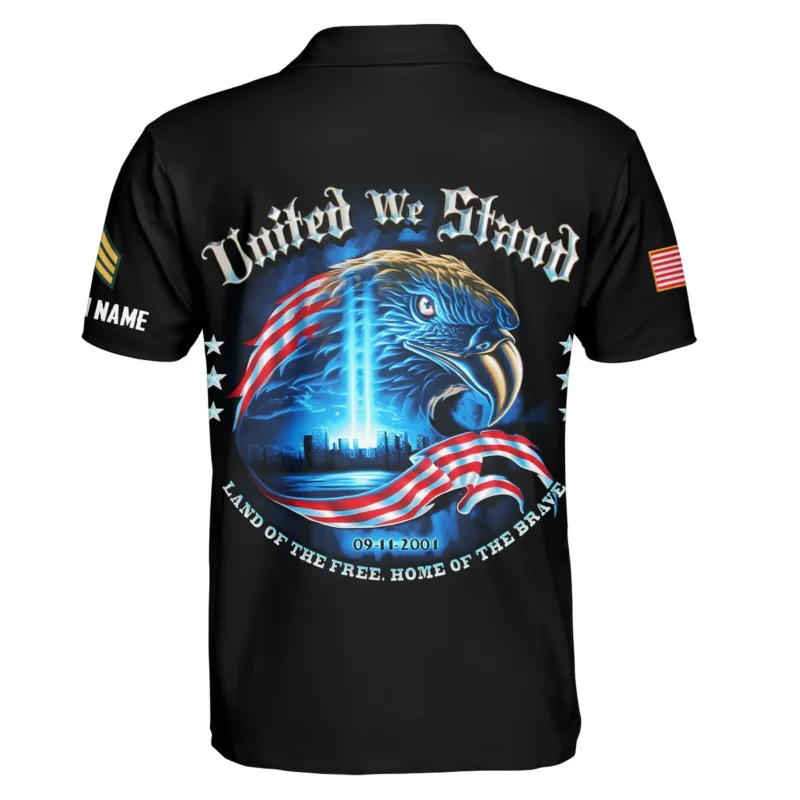 United We Stand 09-11-2001 Veteran U.S. Army Apparel All Over Prints BLVTR240724A2AM - Polo Shirt