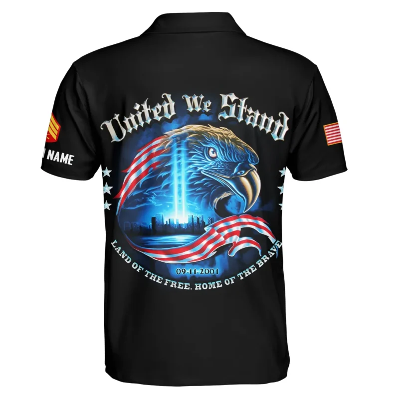 United We Stand 09-11-2001 Veteran U.S. Marine Corps Apparel All Over Prints BLVTR240724A2MC - Polo Shirt