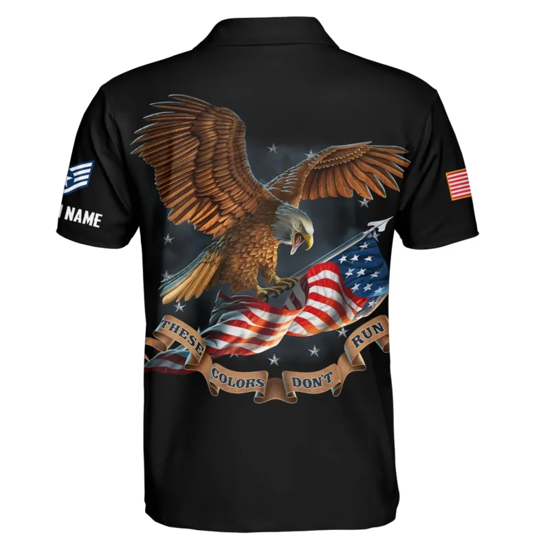 These Colors Dont Run Veteran U.S. Air Force Apparel All Over Prints BLVTR240724A3AF - Polo Shirt