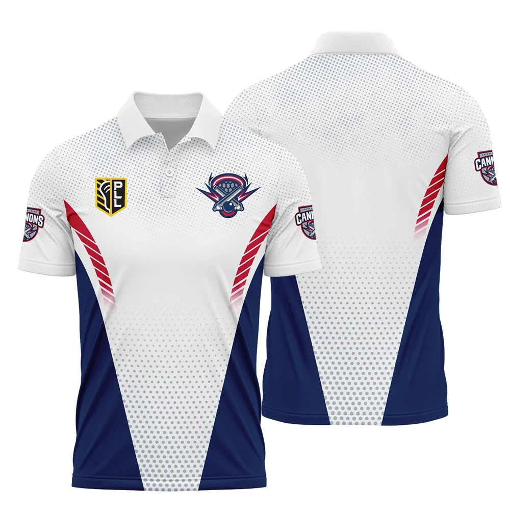 Sport Mix Color Color Polo Boston Cannons Premier Lacrosse League All Over Prints QTLC220724A2BOSPL