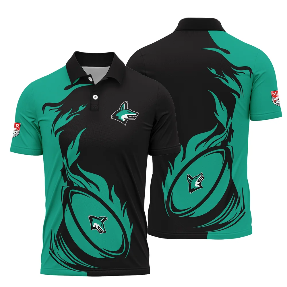 Rugby Fire Color Polo Dallas Jackals Major League Rugby All Over Prints QTRB200724A1DALPL