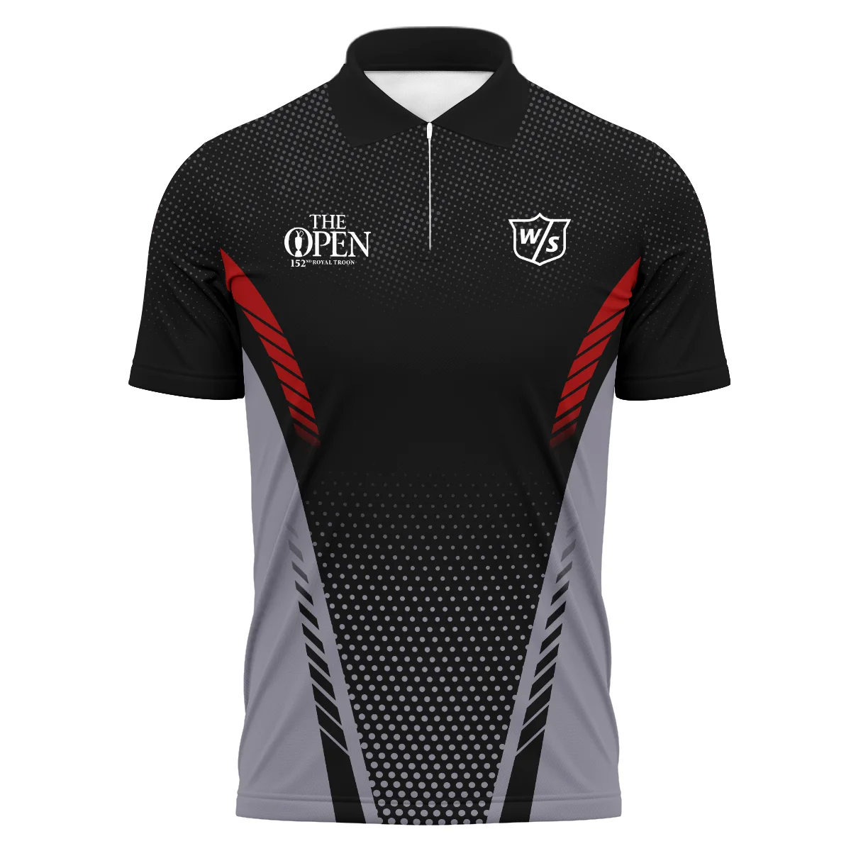 Golf Sport Style Wilson Staff Golf 152nd Open Championship Zipper Polo Shirt All Over Prints QTTOP250624A1WSZPL