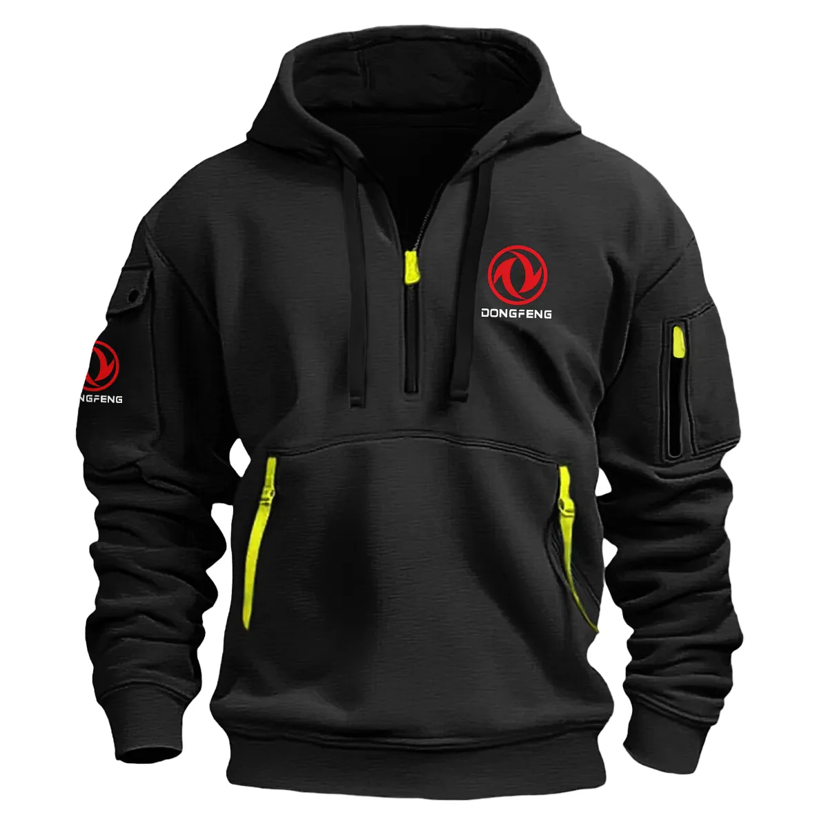 Special Release Farmer x Dongfeng Tractor Fashion Hoodie Half Zipper BLF150724A13