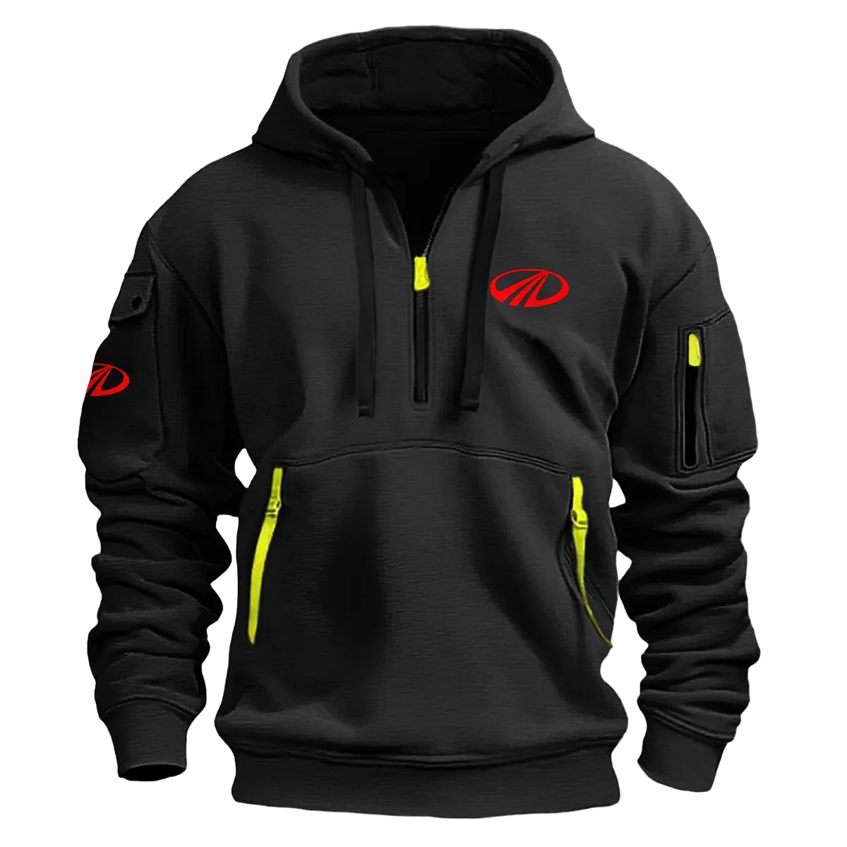 Special Release Farmer x Mahindra Tractor Fashion Hoodie Half Zipper BLF150724A29