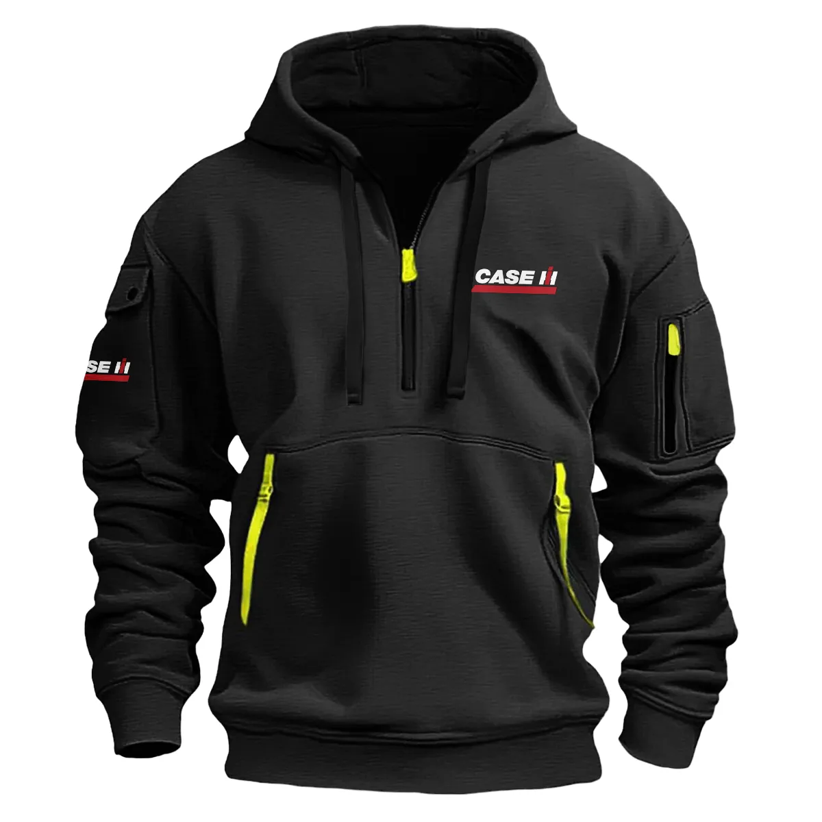 Special Release Farmer x Case IH Tractor Fashion Hoodie Half Zipper BLF150724A7