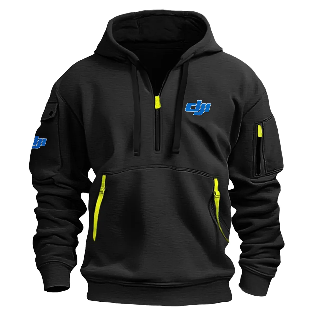 Special Release Nature Photography x DJI Brand Fashion Hoodie Half Zipper BLNP170724A1DJI