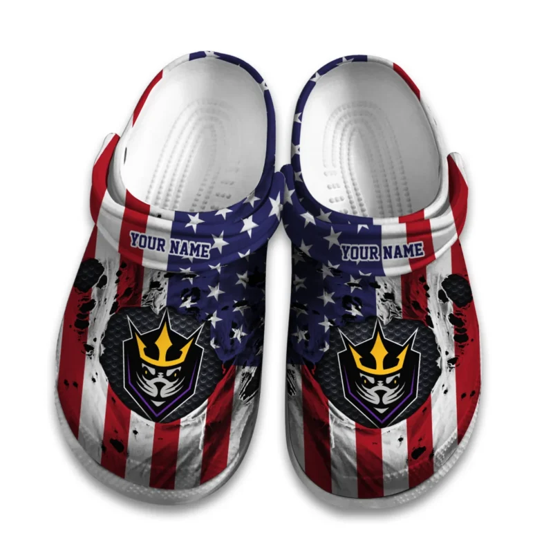 Personalized USA Flag San Diego Seals Classic Crocs All Over Print HONLL310724C01SD