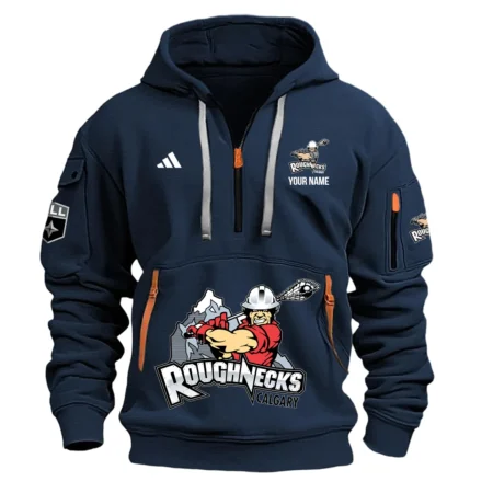 Adidas Calgary Roughnecks Hoodie Half Zipper National Lacrosse League HONLL290724A01CGYAD