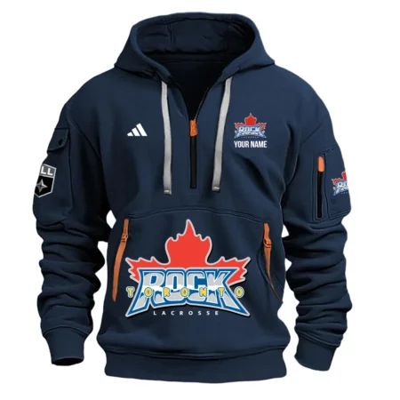 Adidas Toronto Rock Hoodie Half Zipper National Lacrosse League HONLL290724A01TORAD