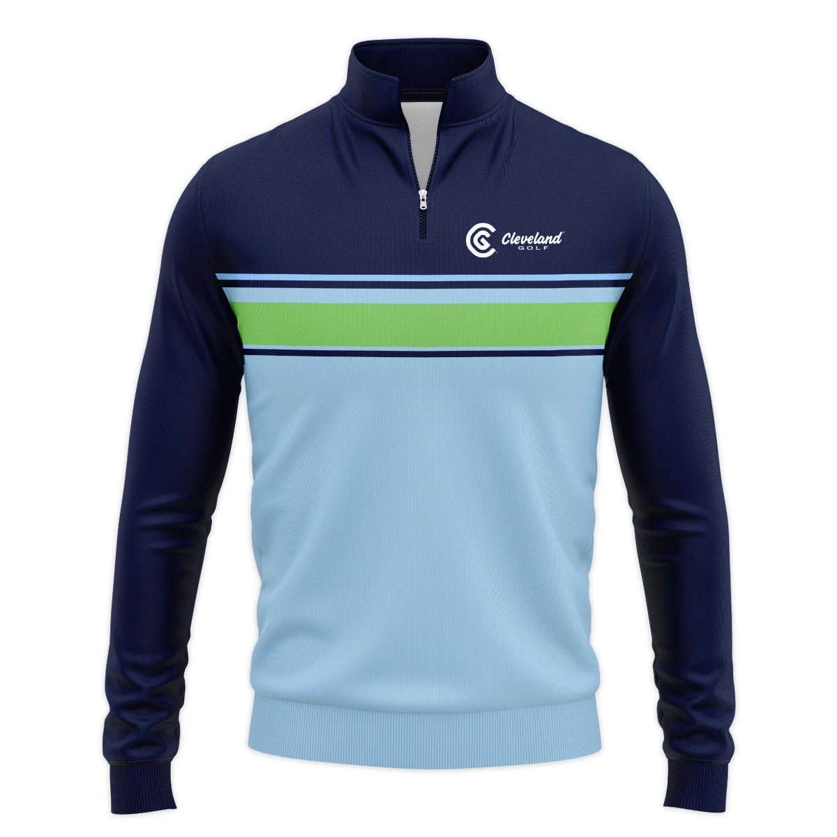 Brand Cleveland Golf Golf Sport Quarter-Zip Jacket All Over Prints HOBR050724A01CLESWZ