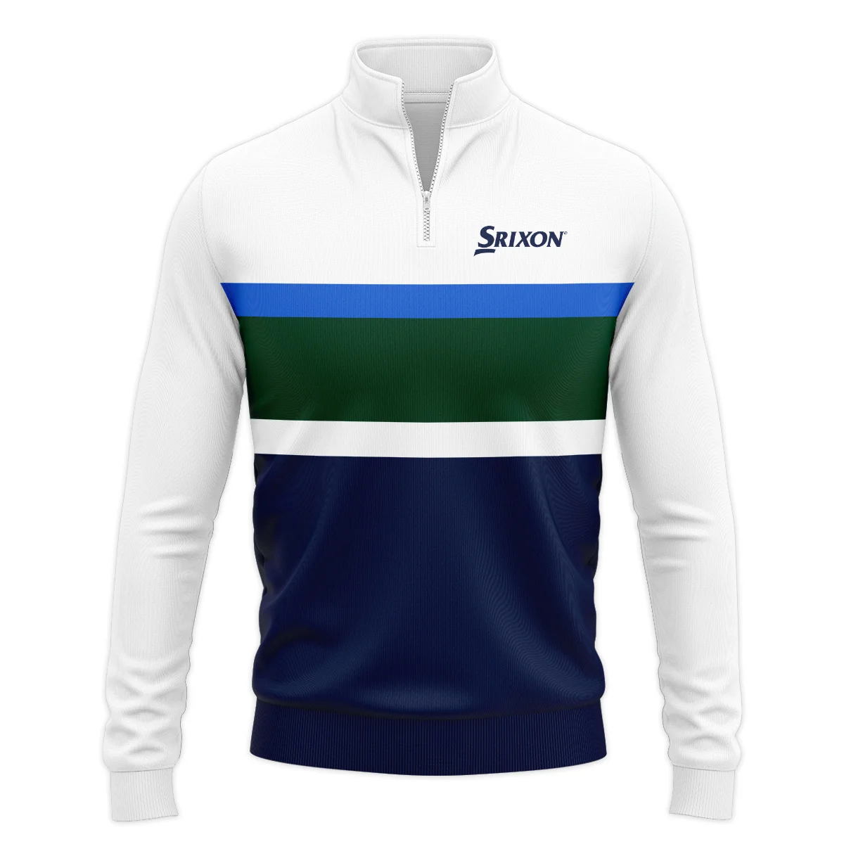 Brand Srixon Golf Sport White Background Quarter-Zip Jacket All Over Prints HOBR060724A01SRISWZ