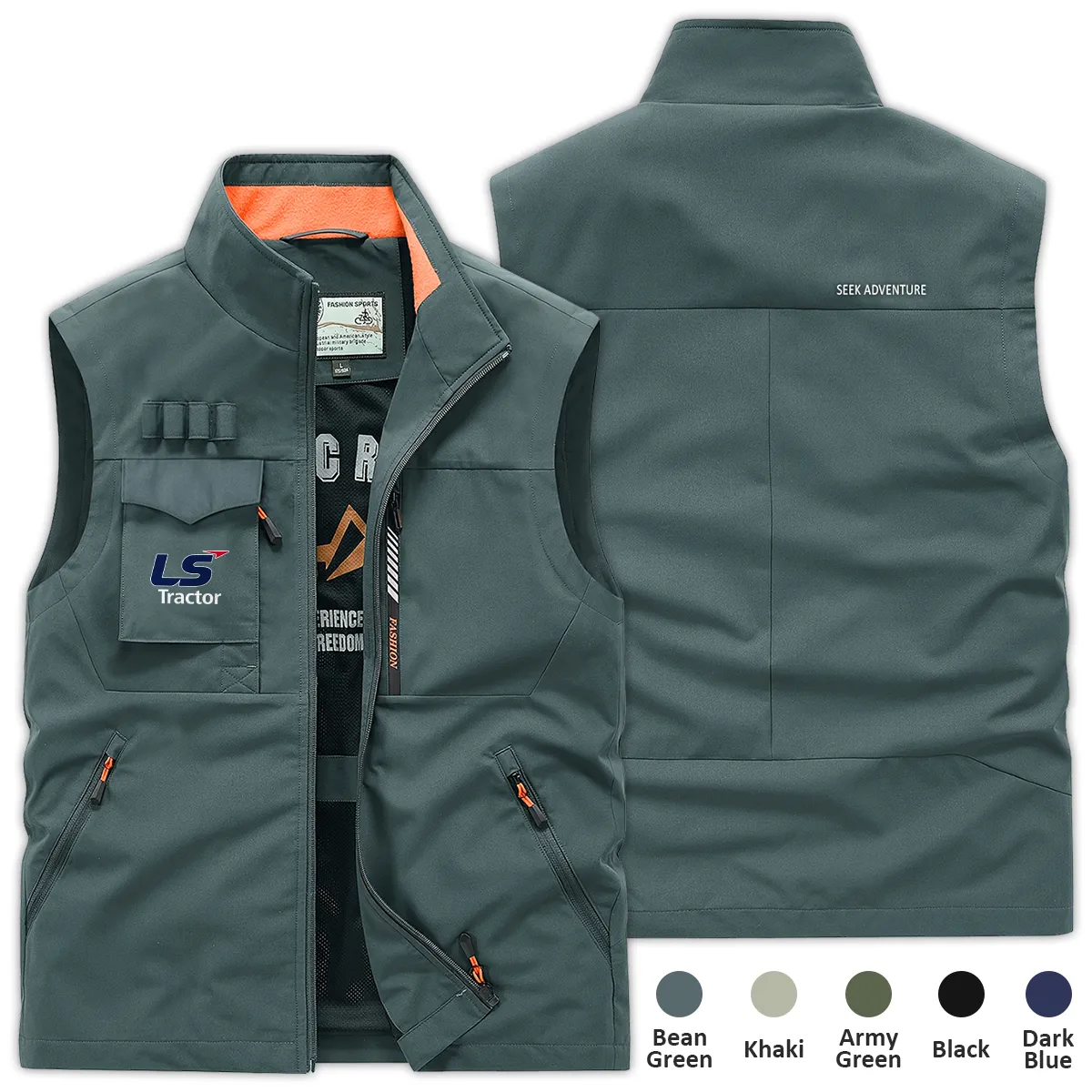 Special Release Farmer x LS Tractor Outdoor Sleeveless Vest BLF150724A28